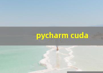 pycharm cuda